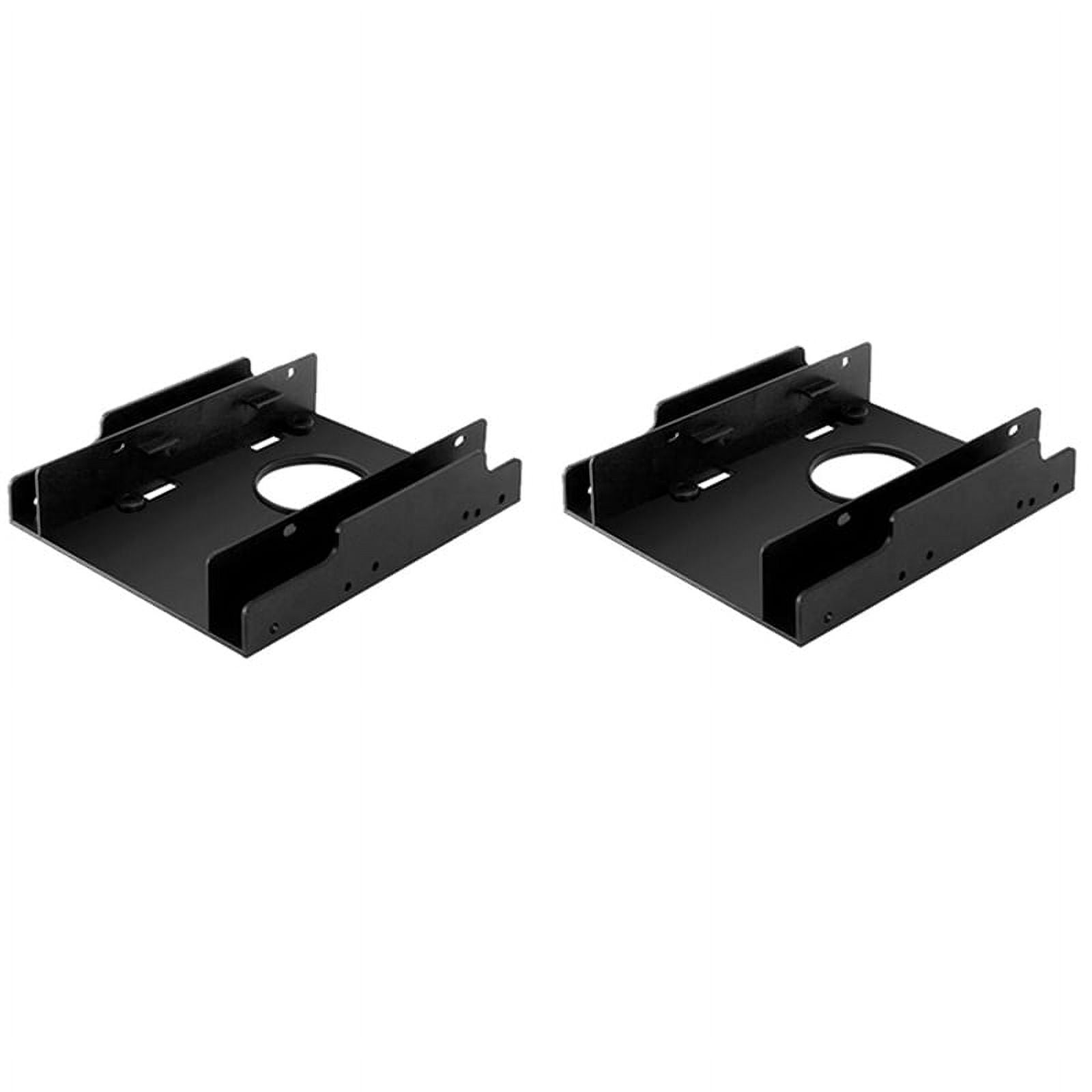 2X 3.5 Inch to 2.5 Inch SSD/HDD Hard Drive Drive Bay Adapter Mounting ...