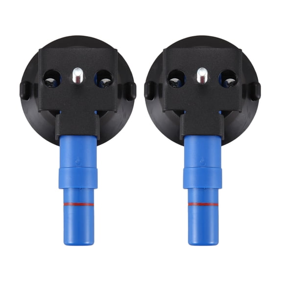 2X 3 Inch Concave Vacuum Cup 75mm Heavy Duty Hand Pump Suction with M6 Threaded Stud