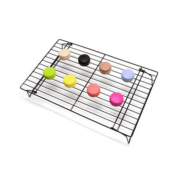 2X 3 Layers Stackable Cooling Rack Metal Cake Cookie Bread Cooling Rack Net Mat Holder Dry Cooler for Cooking