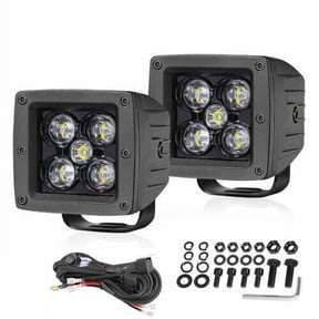 2X 3"inch LED Work Light Bar Spot Cube Pods Driving Fog Lamp Off Road Truck+Wire