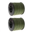 2X 300M Fishing Line 100 LB 0.55mm Strong PE Braid Green