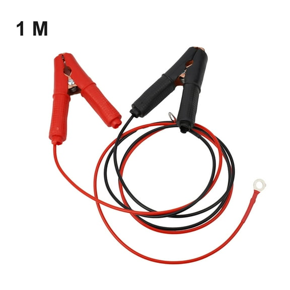 2X 30A Fuse Battery Alligator Clip for Car Extension Cord Quick Release Adapter