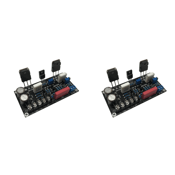 2X 30W Direct Coupled FET Power Amplifier Board Pure Class A Amplifier Board Module 0Hz-100 KHZ FR-4 Double Panel