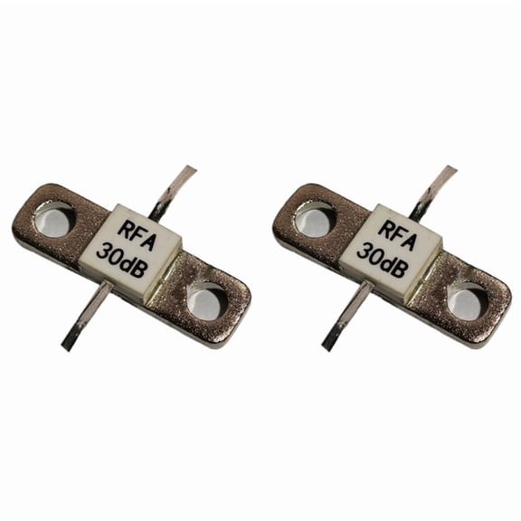 2X 30dB 60W DC- 2GHz  Attenuator Resistor  Flange Resistor High Power  Terminal Attenuator