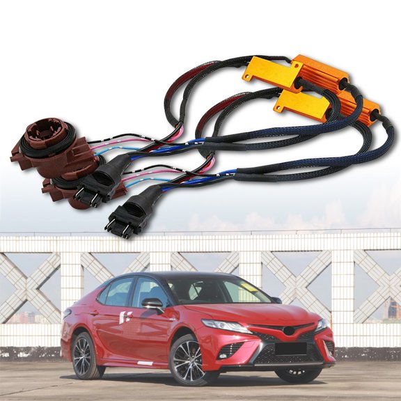 2X 3157 4157 LED Load Resistor Decoder Fix Hyper Flash for LED Turn Signal Light