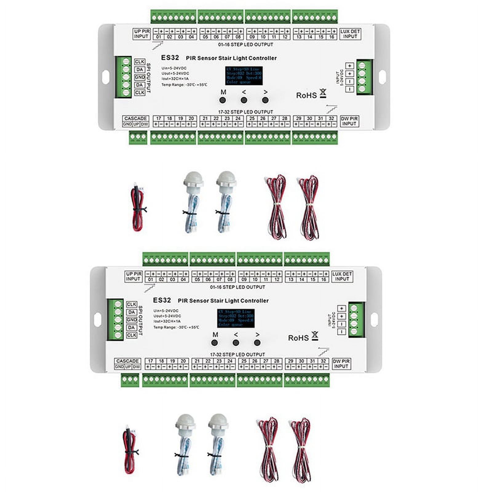 ES32 PIR Sensore A Infrarossi For Corpo Umano Controller Luce Scale 32 - 10