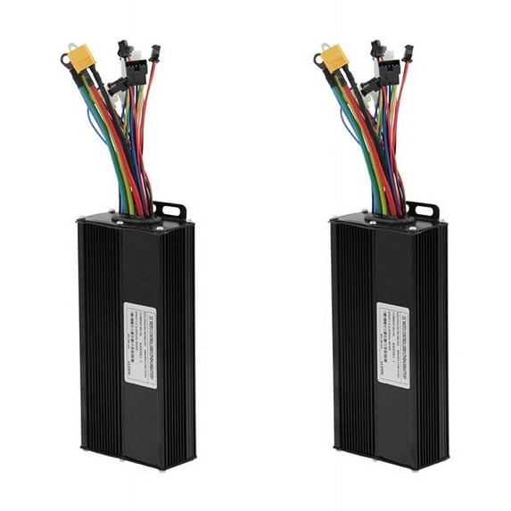 2X 36/48V/52V E-Bike 40A 1500/2000W Three Mode Sine Wave Brushless Controller for Electric Bicycle Tricycle