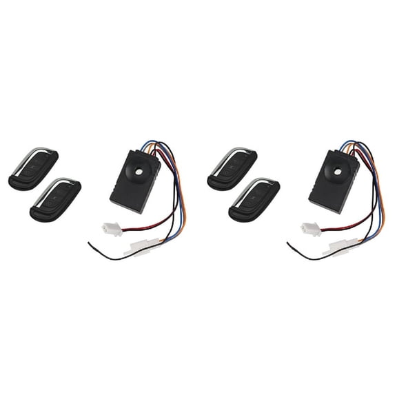 2X 36V-72V Universal Remote Control Electric Scooter Alarm Security System E-Bike Moped 110DB Smart Anti-Theft Alarm