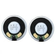 thumbnail image 1 of 2X 36mm 16 Ohm 1W Aluminum Housing Internal Magnet Speaker, 1 of 8