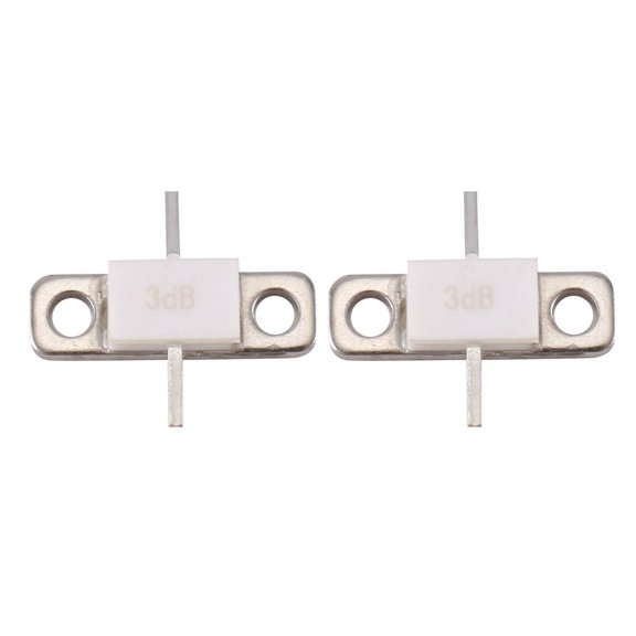 2X 3DB Attenuator 100Watt ATTENUATORS FLANGED 100Watts 3DB DC-3GHz 50Ohms Full Flange 50OHM DC-3.0Ghz LOW VSWR,2 x 3DB Attenuator,As Shown