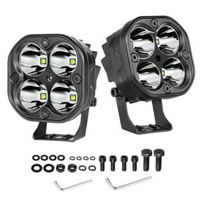 2X 3inch 80W LED Cube Pods Work Light Bar Spot Beam Driving Fog Offroad UTV 4WD