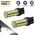 thumbnail image 1 of 2X 40W 7443/7440 LED 6000K White Reverse Brake Tail Stop High Power Light Bulbs, 1 of 8