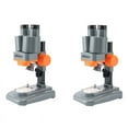 thumbnail image 1 of 2X 40X Binocular Stereo Microscope Top LED PCB Solder Mineral Watching Kids Science Education, 1 of 8