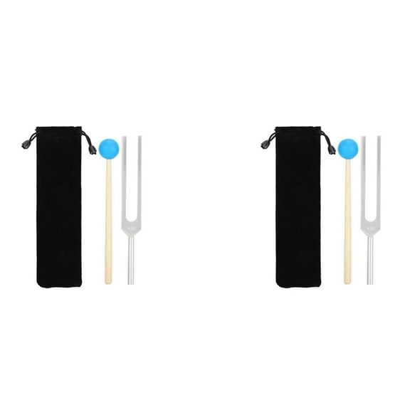 2X 432 Hz Tuning Fork Sound Healing Instruments Clinical Grade /Sensory for Healing Musical Instrument Stress