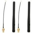 2X 433Mhz Antenna 5Dbi GSM RPSMA Plug Rubber Waterproof Lorawan