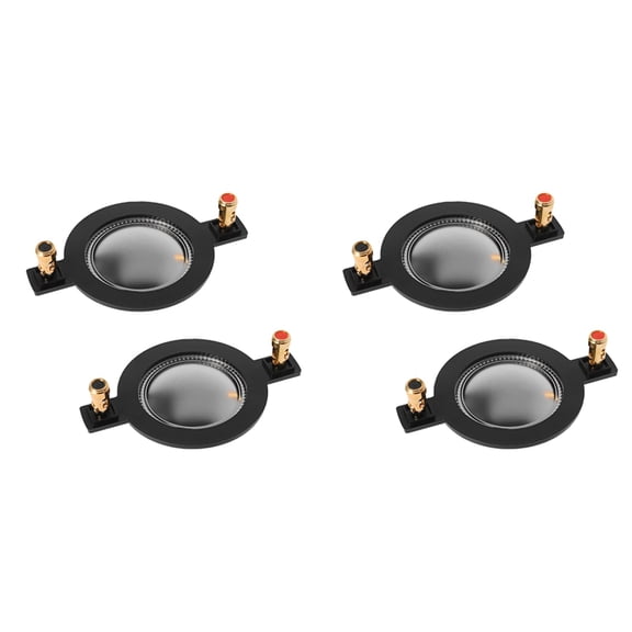 2X 44 Core Audio Speaker Titanium Film Treble Voice Coil Reel Tweeter Accessory