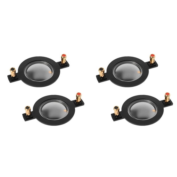 2X 44 Core Audio Speaker Titanium Film Treble Voice Coil Reel Tweeter Accessory
