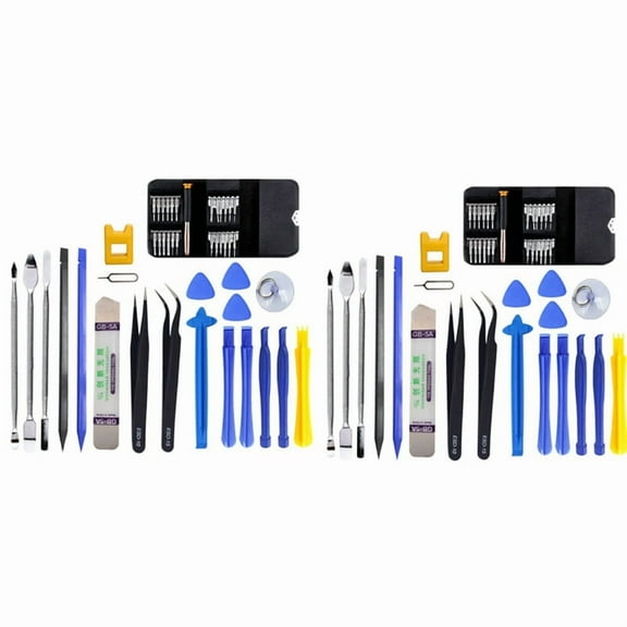 2X 45 in 1 Opening LCD Screen Cell Phone Repair Tools Kit for Phone Laptop Watch Glasses Repair Tools Kit