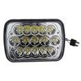 thumbnail image 1 of 2X 45W 7" Rectangle LED Headlight High Low Beam Truck Motor Replacement PK HID", 1 of 7