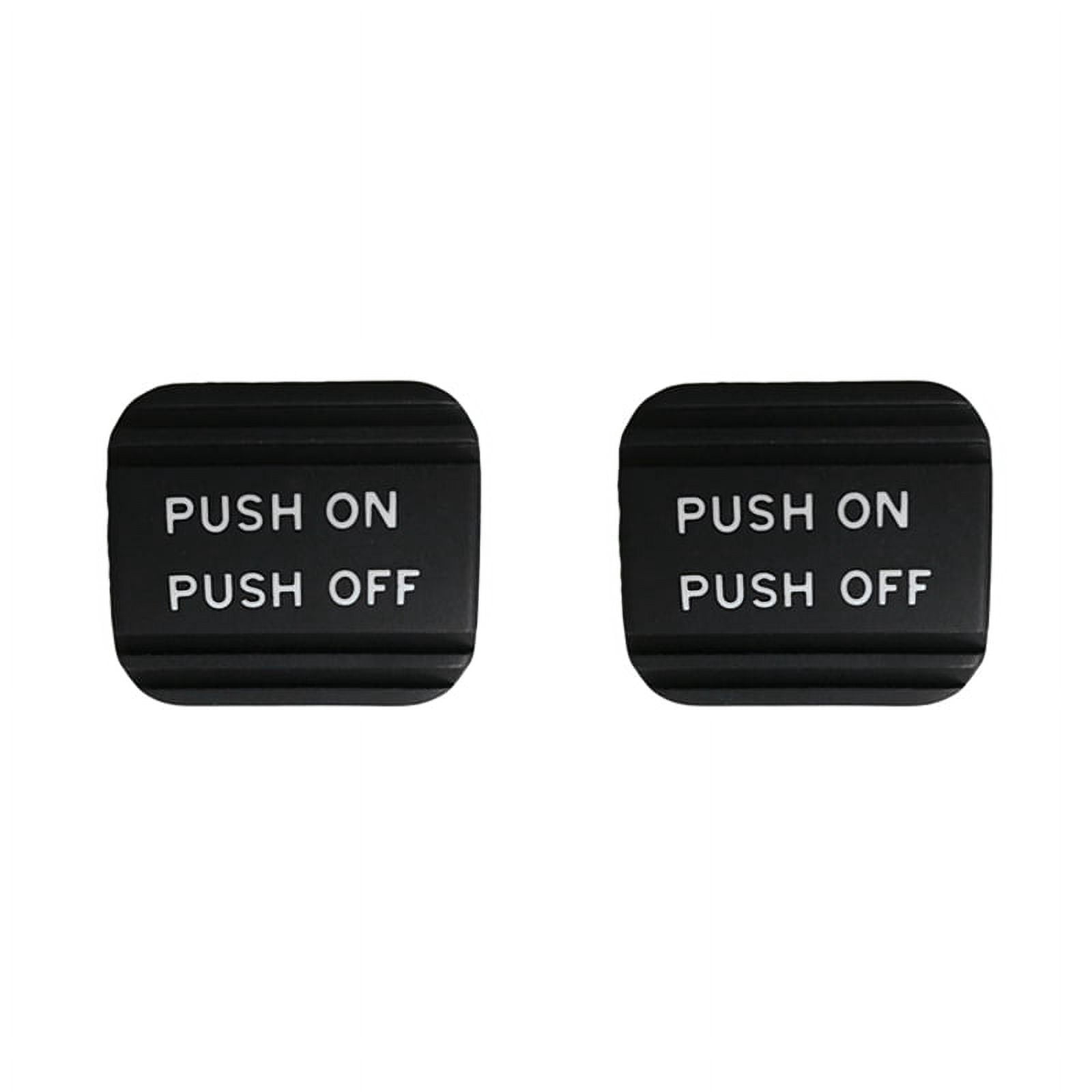 2X 465313TA0A Car Black Rubber Parking Brake Pedal Pad for Nissan Quest ...