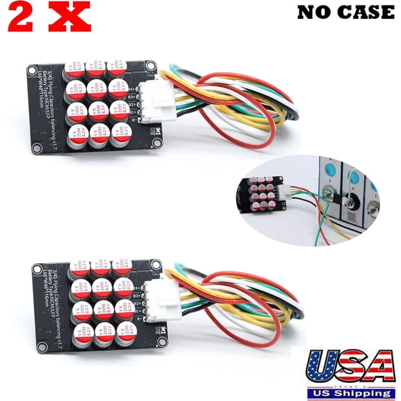 2X 4S 5A Whole Group Balancer Active BMS Board Lithium Lifepo4 Battery Equals us