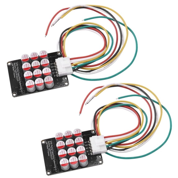 2X 4S 5A Whole Group Balancer Active Board Lithium Lipo Lifepo4 Battery Equalizer Energy Transfer Capacitor