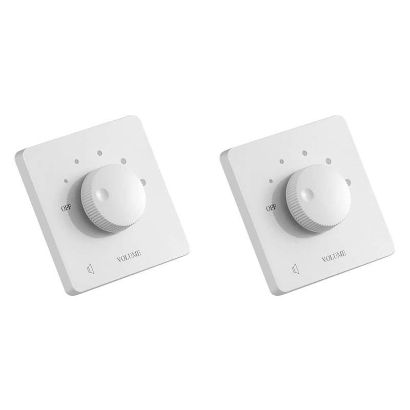 2X 50 Volume Control 50W Volume Control Professional Safety 5 Gears ...