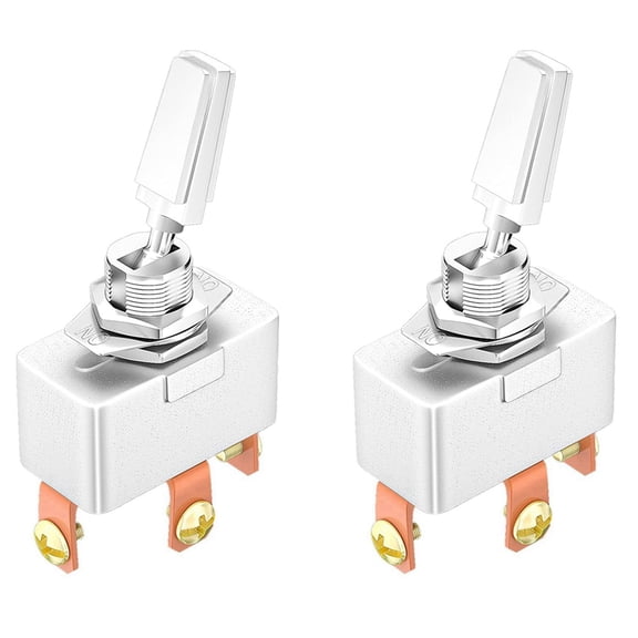2X 50A 12V DC Heavy Duty Toggle Switch R13-401-103 Car Toggle Switch Car Modified High Current Toggle Switch