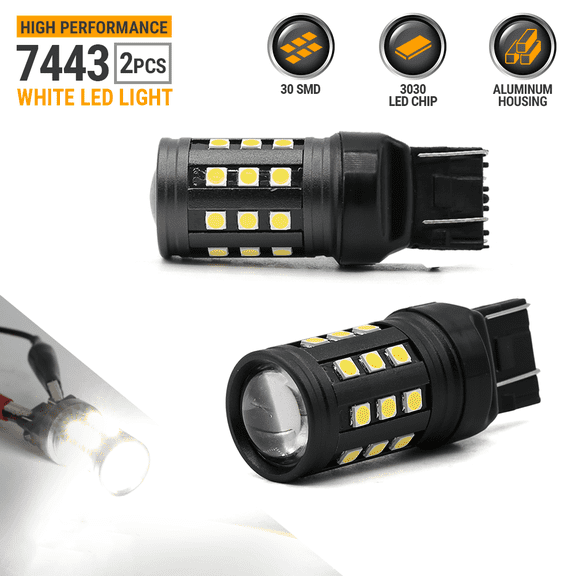 7443 Brake Light Bulbs & Tail Light Bulbs - Walmart.com