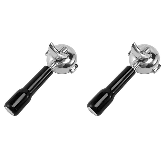 2X 58MM Stainless Steel Coffee Machine Portafilter Holder for / Expobar Double Mouth/ E61/ FAEMA