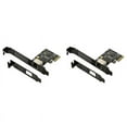 thumbnail image 1 of 2X 5G PCI-E to RJ45 Network Card RTL8126 Chip Gigabit Ethernet PCI Express Network Card 5000Mbps 1Gbps/5Gbps, 1 of 3