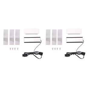 2X 5V ARGB Sync Computer 2280 SSD M2 Radiator PC RGB M.2 Nvme Cooling Heatsink Solid State Drive Cooling Radiato A
