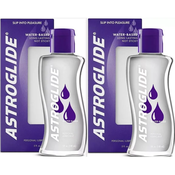 2X 5oz Astroglide Liquid, PLUS