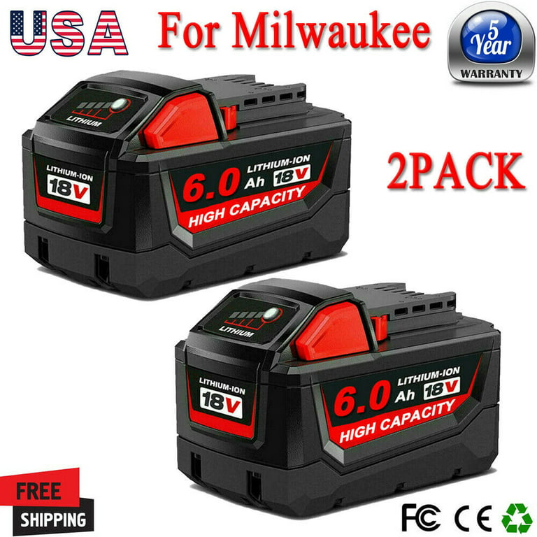 Milwaukee 48-11-1850 18V Li-Ion M18 Battery 5Ah Extended Capacity 