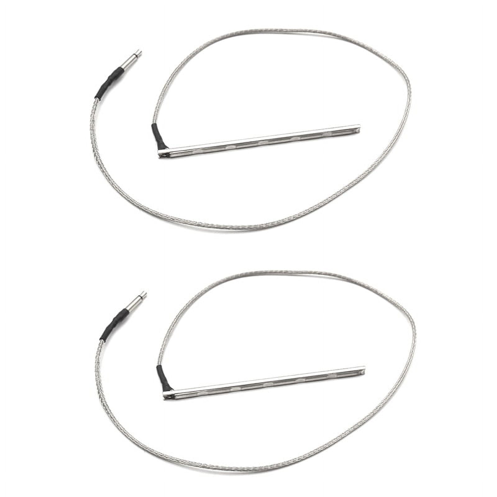 2X 6 String High Acoustic Guitar Bridge Saddle Rod Piezo Metal Rod Folk