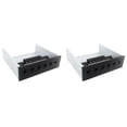 2X 6 Way Hard Disk Controller Hard Drive Power Switch Module for ...