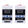 thumbnail image 1 of 2X -6000 110-240V Guide Rail Thermoregulator Digital Temperature Controller Thermostat, 1 of 8