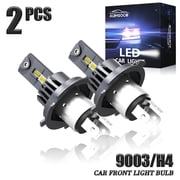2X 6000K LED Headlight Kit H4 9003 Hi/low Bulbs For HONDA CIVIC 1992 1993-2003 Canbus No Error Plug-N-Play