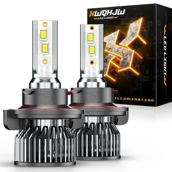2X 6000K White H13 9008 LED Headlight Kit High/Low Bulbs For Chevy HHR 2006-2011