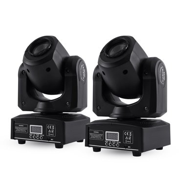 120W LED Moving Head Light - RGBW Gobo Beam Stage Light With DMX Control For DJ Disco Parties