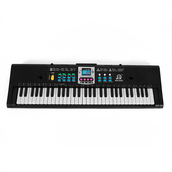 2X 61 Keys Electronic Piano Digital Music Keyboard Musical Instrument Gift with Microphone