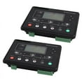thumbnail image 1 of 2X 6120U AMF Generator Set Controller LCD Genset Ats Control Box Terminal Charge Panel Alternator Part 6120,2pcs Generator Set Controller,Black, 1 of 8