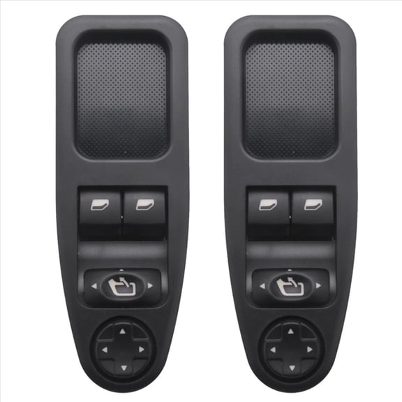 2X 6554.Zj Electric Window Switch for Scudo Jumpy Expert 07,2 * commutator side window switch as,Black