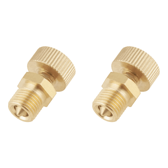 2X 65MPA Exhaust Screw Quick Ventilator Valve Breather Brass High Pressure Pump