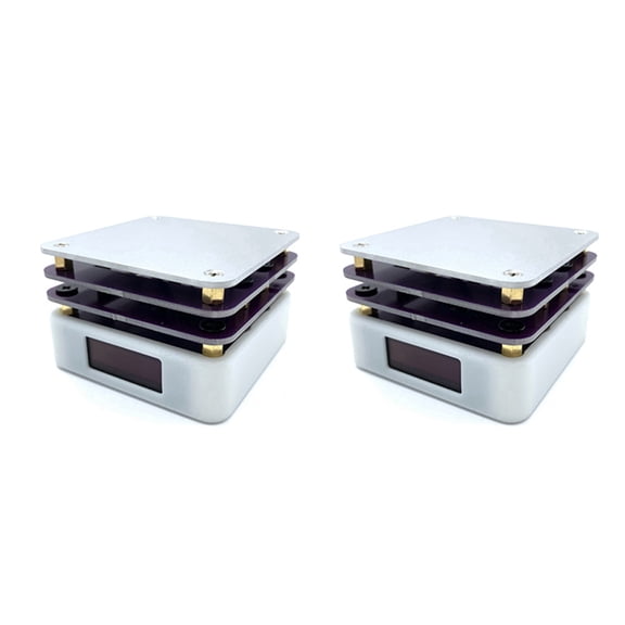 2X 65W Hot Plate SMD Preheater Preheating Rework Station PCB Board Soldering Desoldering Heating Plate LED Repair Tool