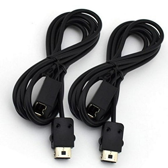 2X 6FT 2M Extension Cables For NES SNES Wii Classic Edition Mini Controllers