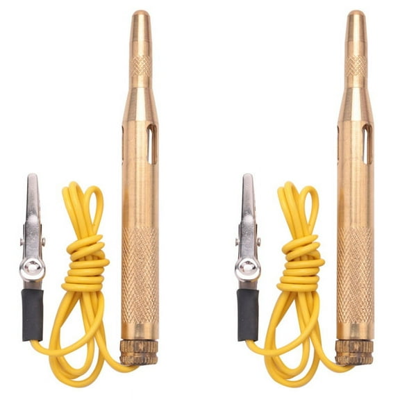 2X 6V 12V 24V Car Light Tester Automotive Electrical Tester Test Lamp Probe Repair Pen