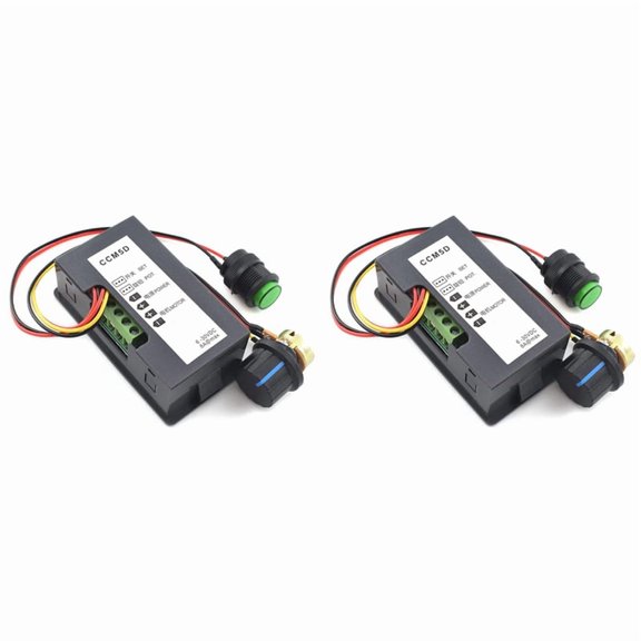 2X 6V-30V 8A DC Motor Speed Controller 6V 12V 24V PWM Stepless Speed Control Switch Adjustable Driver Regulator