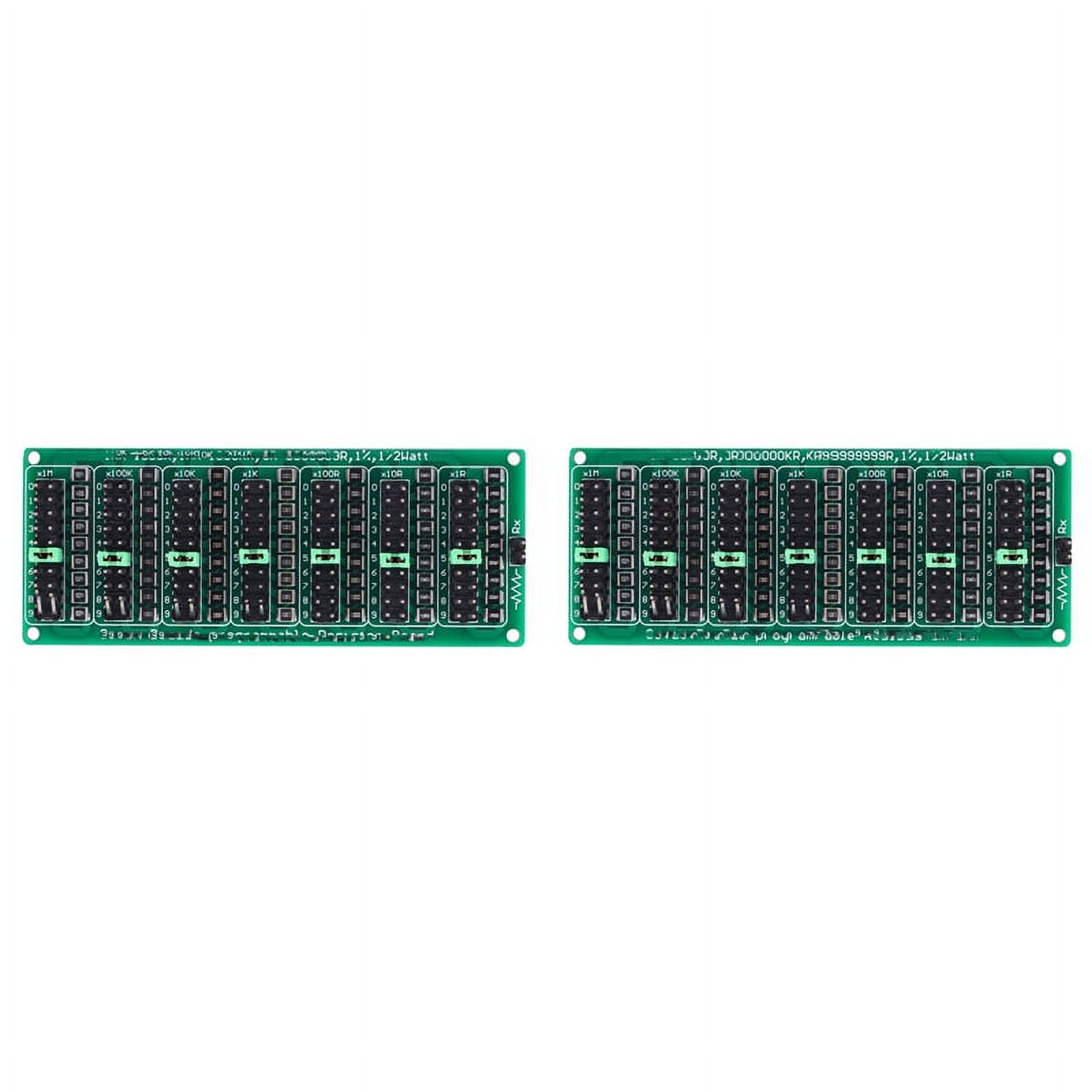 Carte Résistance Programmable 1R-9999999R - Pas De 1 Ohm, Tolérance 1% | Pour Tests électroniques, éducation - Alimentation Max DC200V