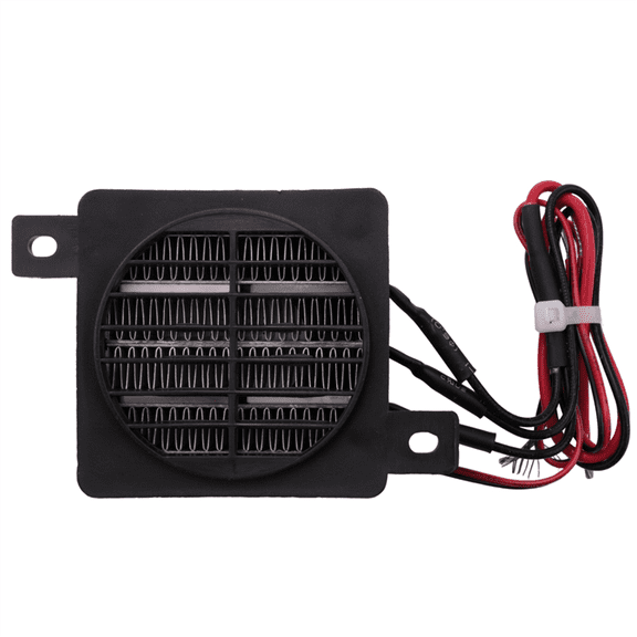 2X 70W 12V Heater DC Fan Thermostatic Egg Incubator Heater PTC Fan Heater Heating Elements Electric Heater